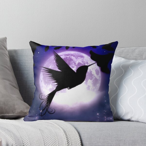 Item preview, Moonlit Hummingbird designed and sold by JulieFainArt.