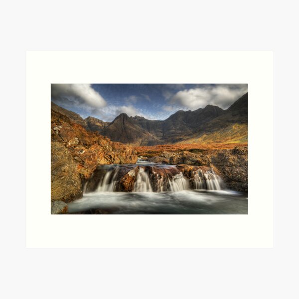 Fairy Pools (4) Art Print