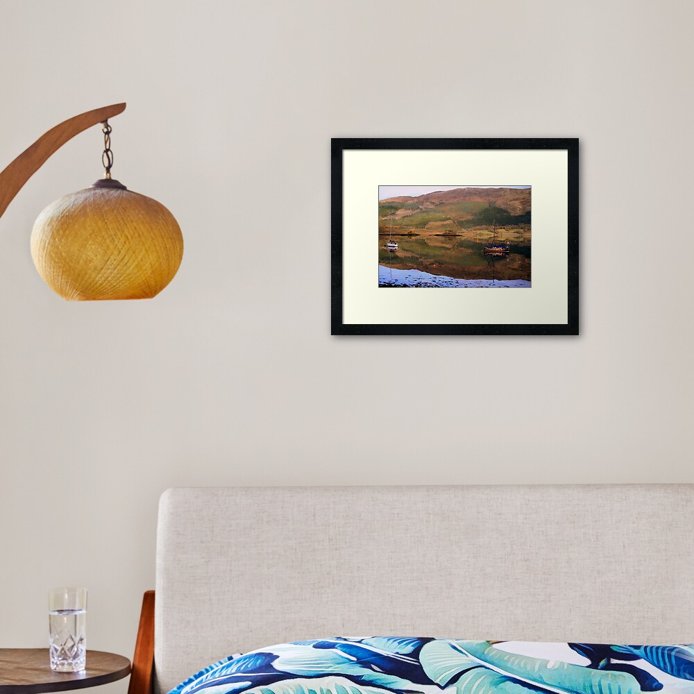 Loch Leven Glencoe Framed Art Print