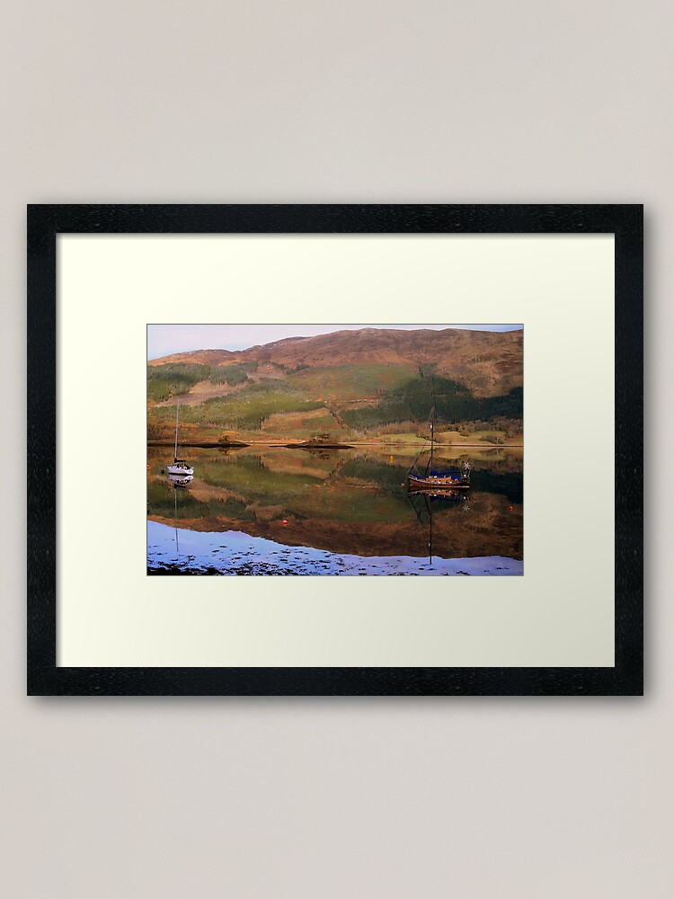 Alternate view of Loch Leven Glencoe Framed Art Print