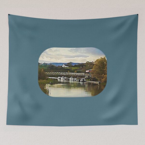 Item preview, The Island Town from the Bridge designed and sold by DAscroft.