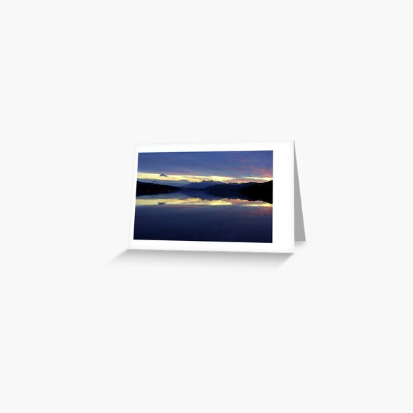 Loch Awe Sunrise Greeting Card