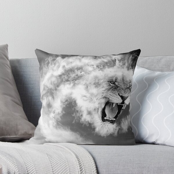 Item preview, León en humo designed and sold by BrandyHouse.