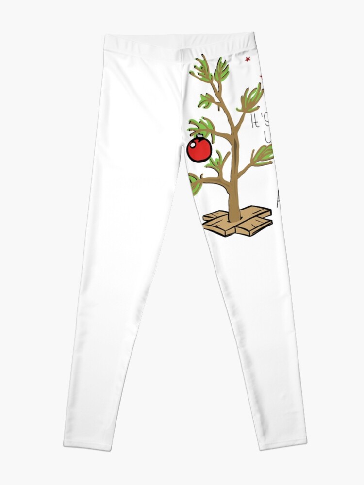Alternate view of Its Whos Around That matters Leggings