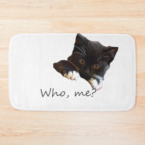 Item preview, Who me? kitten designed and sold by myatticstudio.