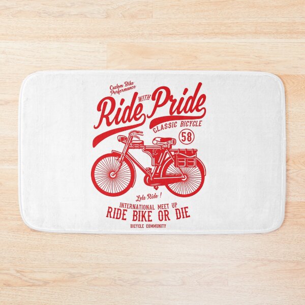 Item preview, Ride With Pride - Classic Bicycle - Ride Bike Or Die designed and sold by flipper42.
