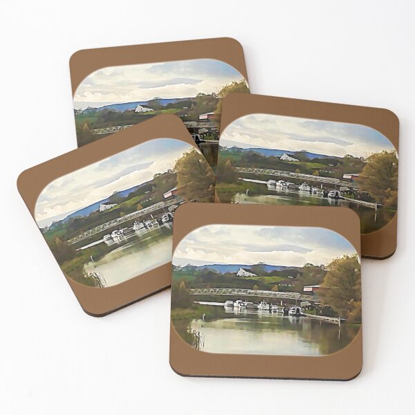 Item preview, The Island Town from the Bridge designed and sold by DAscroft.
