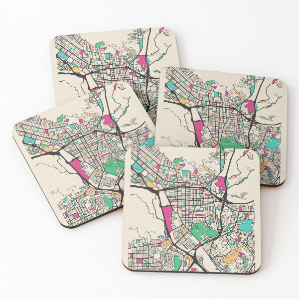 Item preview, Glendale, California Street Map designed and sold by A Deniz Akerman.