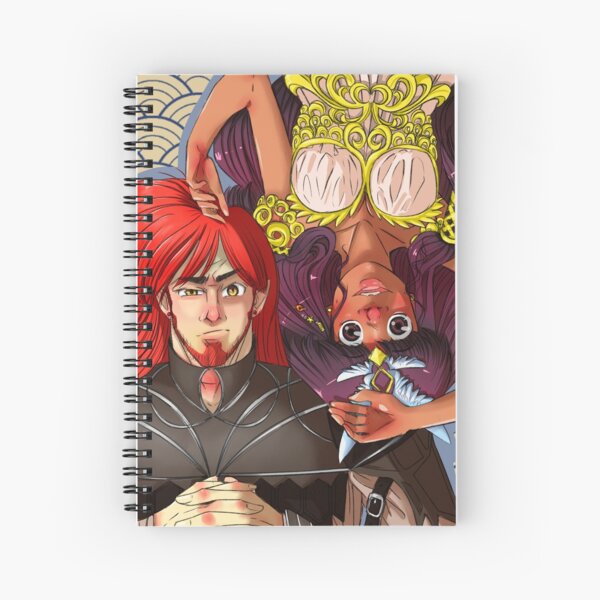 Tiara and Elgor Spiral Notebook