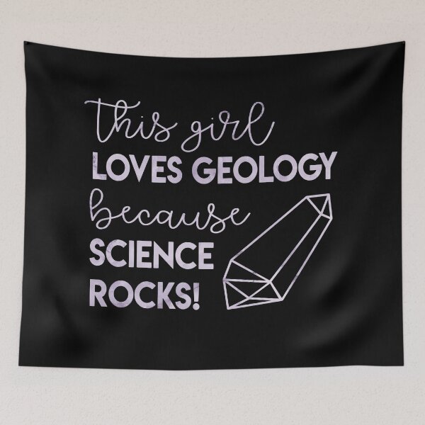 Item preview, This Girl Loves Geology because Science Rocks! designed and sold by logankinkade.