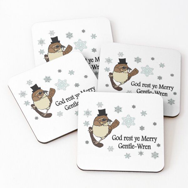 Item preview, God rest ye Merry Gentle-Wren designed and sold by nolessjess.