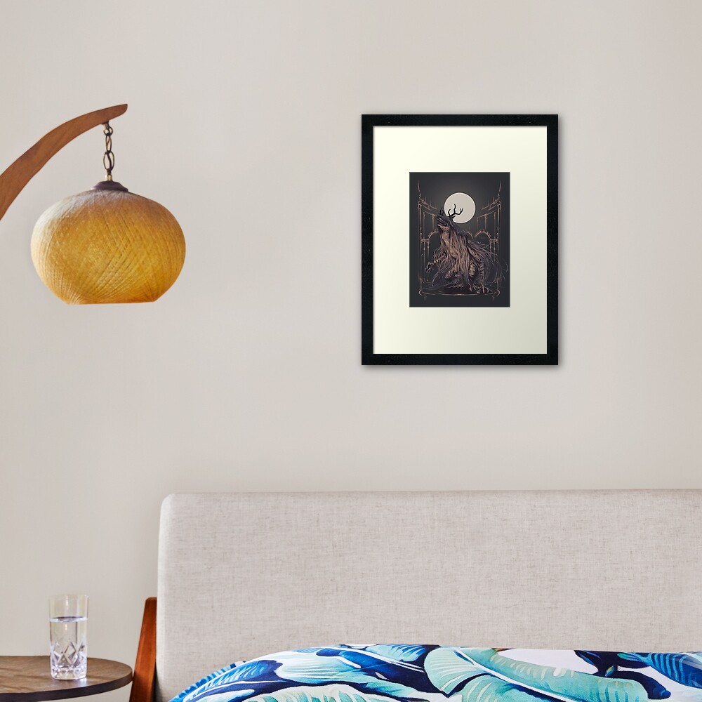 Item preview, Framed Art Print designed and sold by purrcelot.