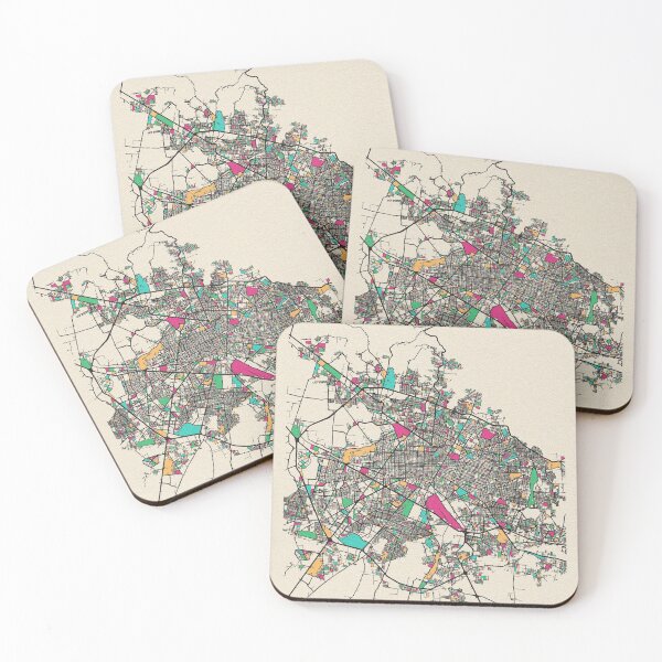 Item preview, Guadalajara, Mexico Street Map designed and sold by A Deniz Akerman.