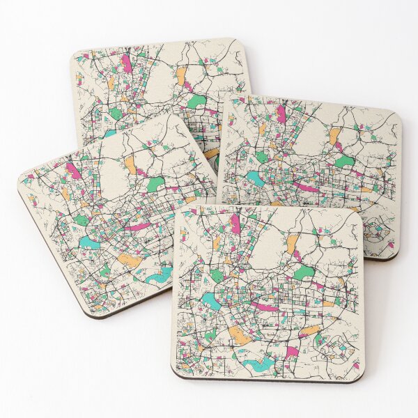 Item preview, Guangzhou, China Street Map designed and sold by A Deniz Akerman.