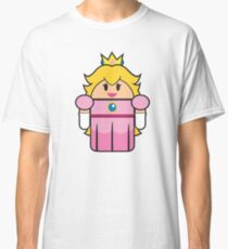 Super Droid Bros. Princess Peach Classic T-Shirt