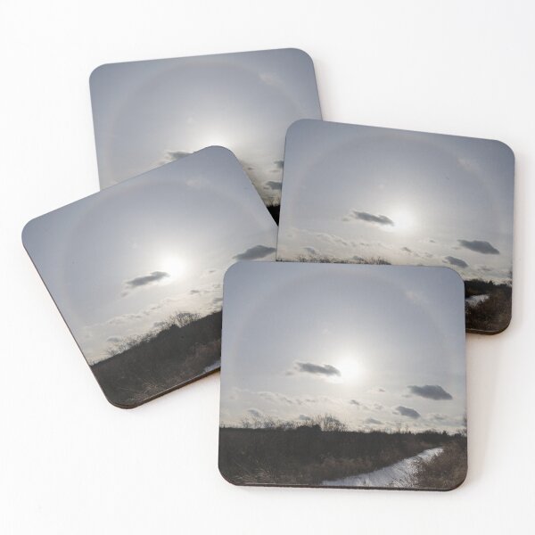 Item preview, Sun Halo - a Beautiful Optical Phenomenon in the Winter Sky designed and sold by Georgia Mizuleva.