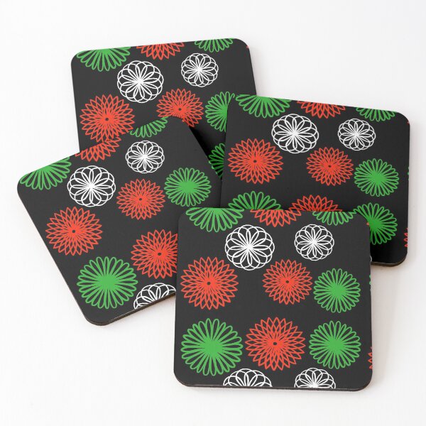 Item preview, FLORAL PATTERN GEOMETRIC RETRO PATTERN designed and sold by GIVENGRACE.ART.