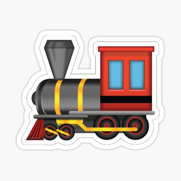 Steam Train Emoji Sticker
