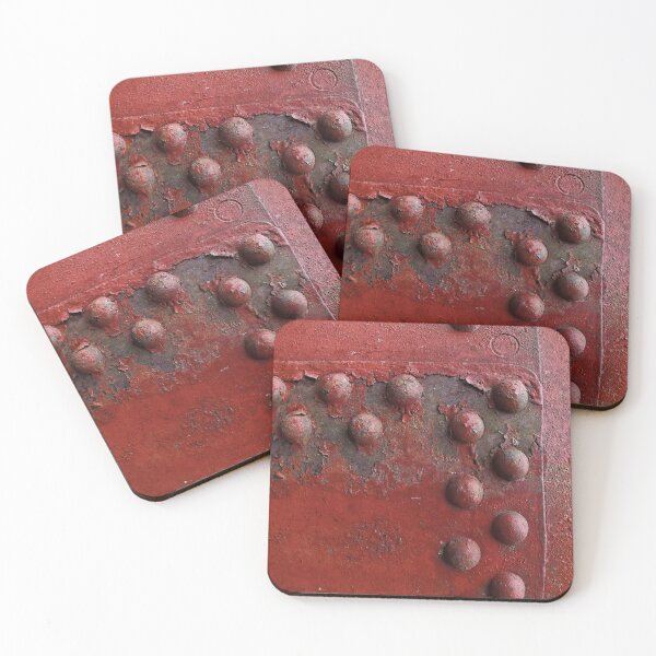 Item preview, Red Rivited Rusty Receptacle designed and sold by Yampimon.