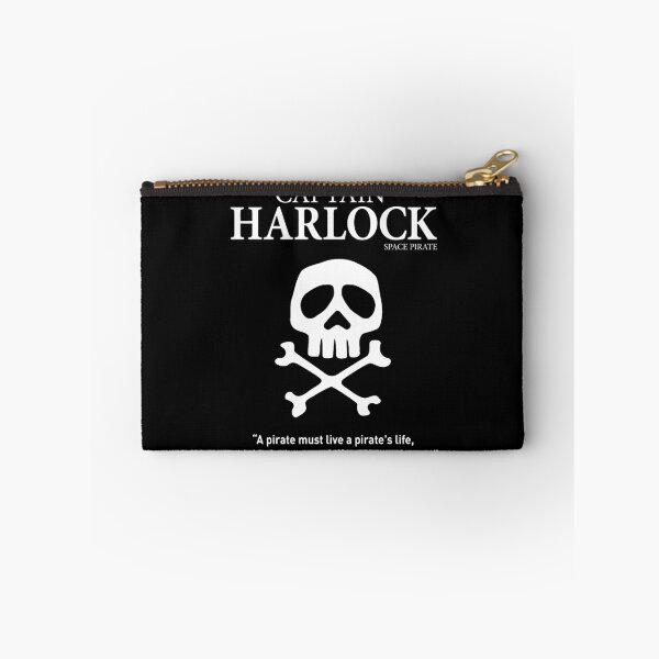 Item preview, Space pirate Captain Harlock Skull by Leiji Matsumoto, 1978 designed and sold by cinemadnesshirt.
