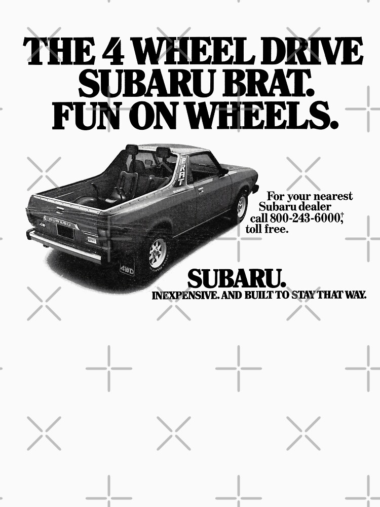 subaru brat shirt