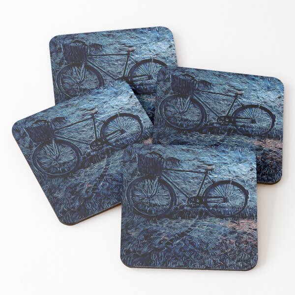 Item preview, BLUE LINE BICYCLE. CREATIVE JUICES designed and sold by mister-john.