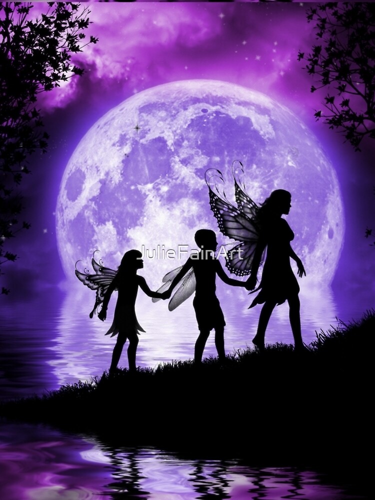 Disover Moonlit Path Fairy Family Leggings
