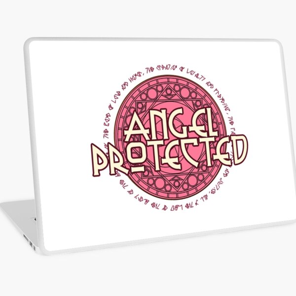 Angel Protected Laptop Skin