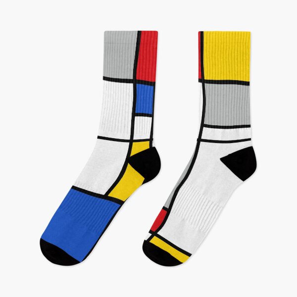 Item preview, Mondrian Style Color Composition designed and sold by Prawny.