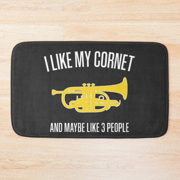 Item preview, I like my cornet and maybe like 3 people - Funny trumpet gift / Funny cornet gift designed and sold by HEJAshirts.