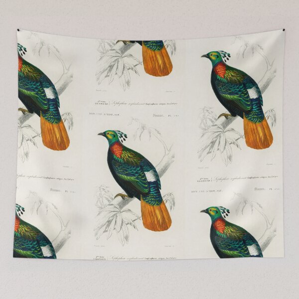 Item preview, Colorful Bird vintage illustration  designed and sold by Vintage Designs +.