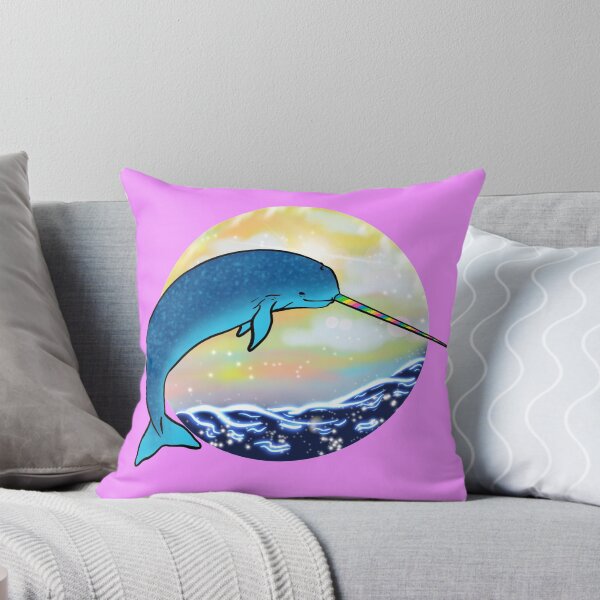 Item preview, Rainbow Narwhale designed and sold by reasonablemunki.