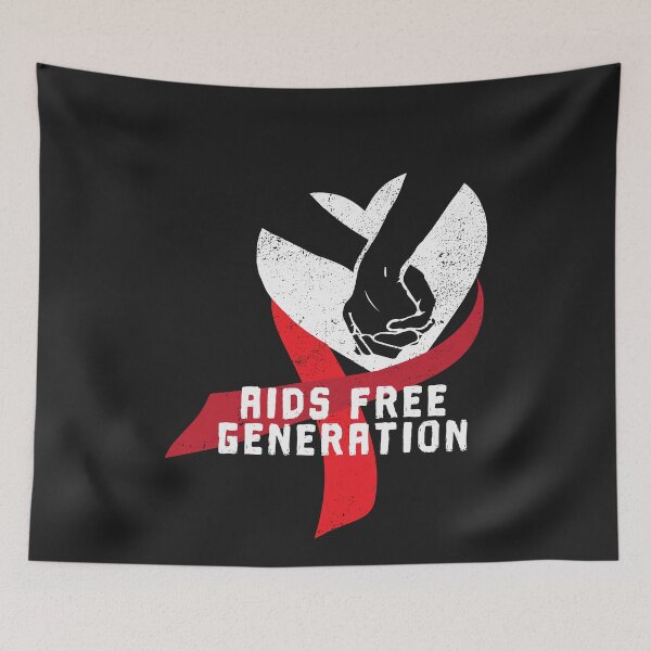 Item preview, AIDS Free Generation Joint fight designed and sold by tarek25.