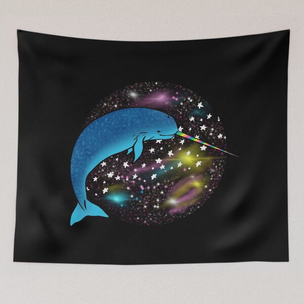 Item preview, Rainbow Narwhale designed and sold by reasonablemunki.