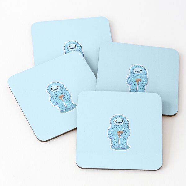 Item preview, Yeti drinking coffee designed and sold by SubtleSplit.