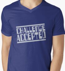 Challenge Accepted Men's V-Neck T-Shirt