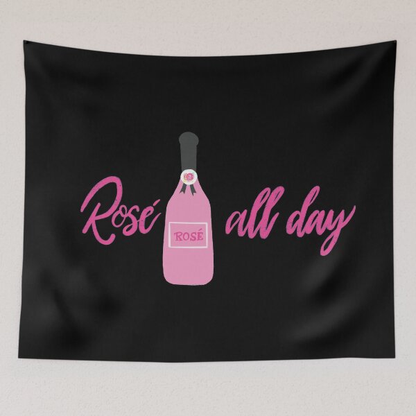 Item preview, ROSE ALL DAY WINE WITH BOTTLE  designed and sold by GIVENGRACE.ART.
