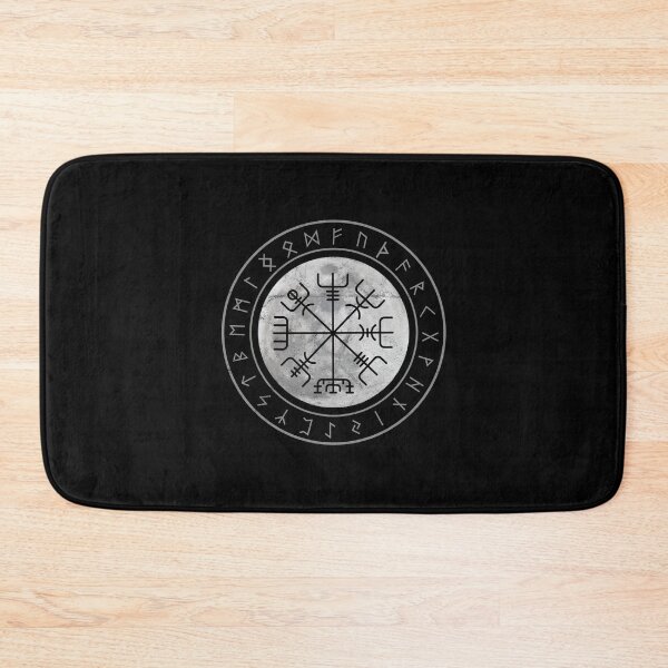 Item preview, Vegvisir Viking Compass Odin Norse Valhalla Runes Norse Thor design designed and sold by A-Fashion.