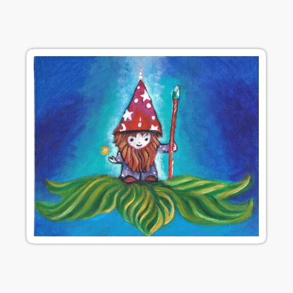 Wizard Vee Sticker