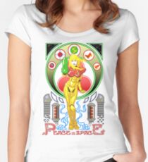 Let's Pray for Peace in Space Women's Fitted Scoop T-Shirt