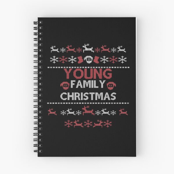 Item preview, Joven feliz navidad vacaciones navidad familia diversión blanco frío designed and sold by Thestarrysky.