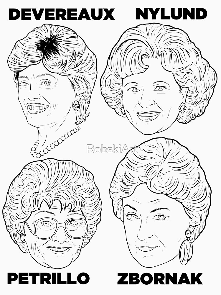 Robskiart - Golden Girls Light T by RobskiArt