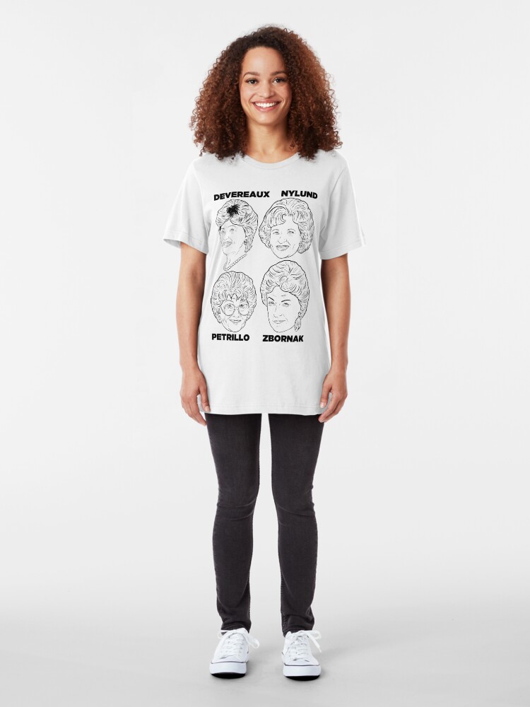 Alternate view of Robskiart - Golden Girls Light T Slim Fit T-Shirt