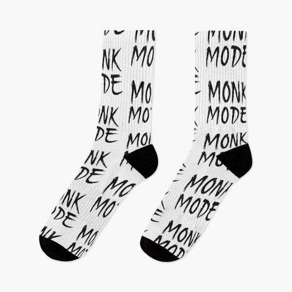 Item preview, Monk Mode designed and sold by Zagach Letters.