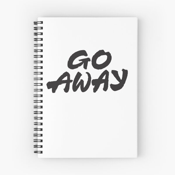 Item preview, Go Away designed and sold by Zagach Letters.