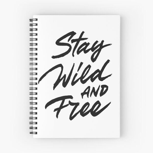 Item preview, Mantente salvaje y libre designed and sold by Zagach Letters.