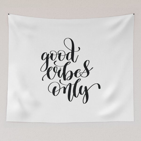 Item preview, Good Vibes Only Inspirational Quotes designed and sold by ProjectX23.
