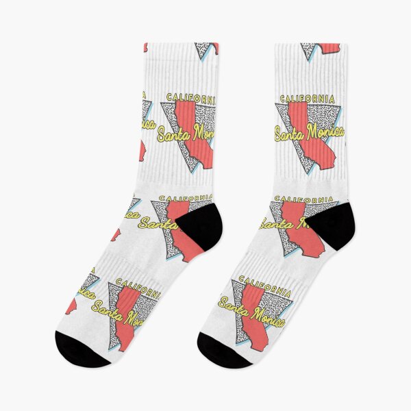 Item preview, Santa Monica California Souvenirs CA Retro Triangle designed and sold by Brandon Fuller.