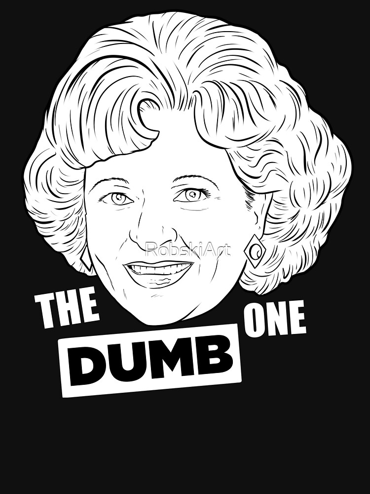 RobskiArt Golden Girls - Rose - Dark T by RobskiArt