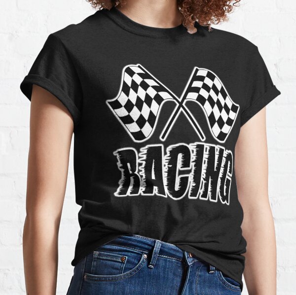 Checker Flag Speedway T-Shirts | Redbubble
